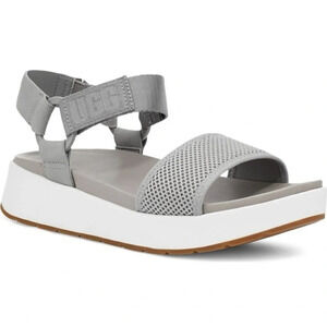 Ugg Aissa seal gray mesh sandal sz 10
